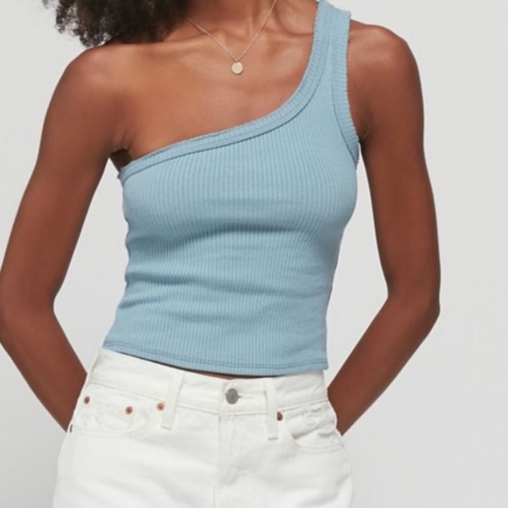Urbane Outfitters One Shoulder Tank Top